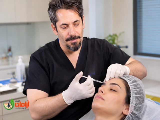 تزریق بوتاکس در رشت